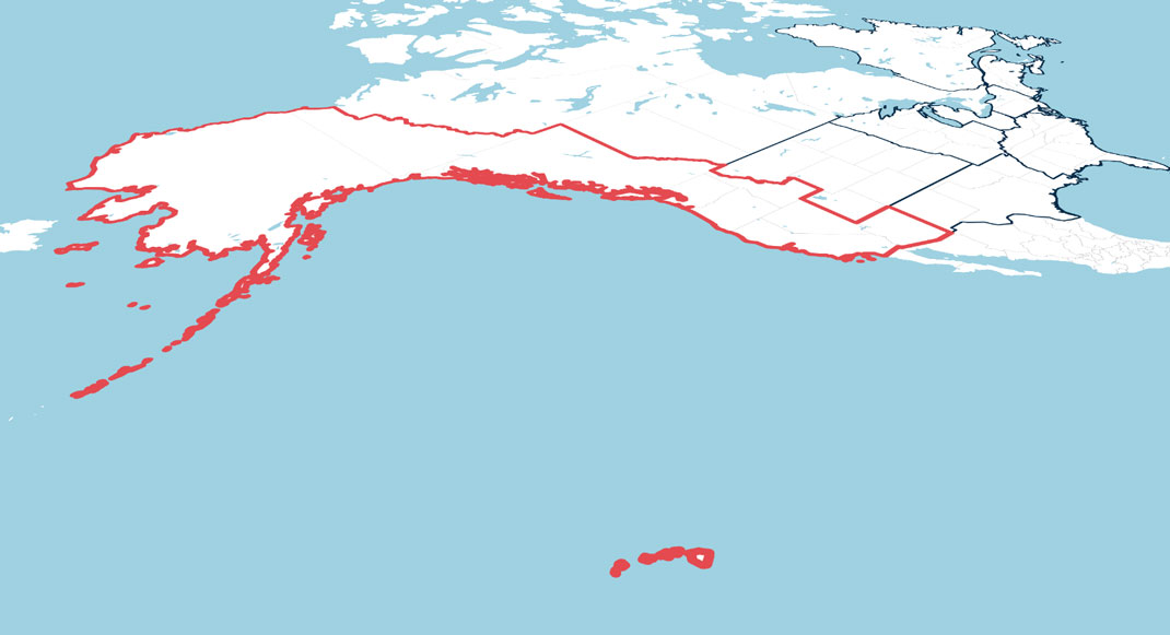 Region Pacific Coast 